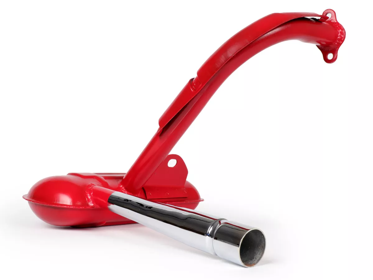 Knalpot -replika- Vespa V50, 50N, 50S, 50L, 50R, 50 Special, V50 Elestart, PV125