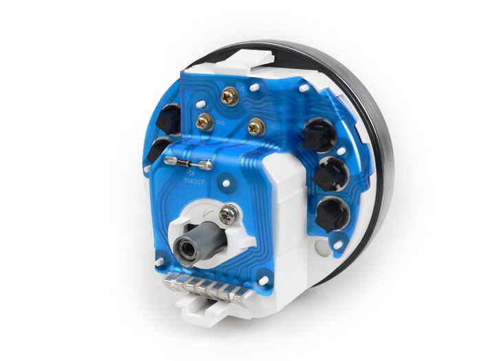 Velocímetro -PIAGGIO- Vespa Ø=105mm - GT 250 i.e. 60 (ZAPM451), GTV 125 (ZAPM313), GTV 250 i.e. (ZAPM451), (también adecuado para Vespa Ø=105mm - PX Lusso, PK XL1) - 160km/h (100mph)