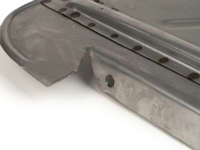 Panel lantai perbaikan panjang -KUALITAS OEM, Premium- Vespa Super, GT125 (VNL2T), GTR125 (VNL2T), GL150 (VLA1T), Sprint150 (VLB1T), TS125 (VNL3T), SS180 (VSC1T), Rally180 (VSD1T), Rally200 (VSE1T) - 3 palang