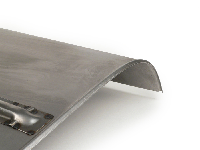 Lang reparatie vloerpaneel -OEM KWALITEIT, Premium- Vespa Super, GT125 (VNL2T), GTR125 (VNL2T), GL150 (VLA1T), Sprint150 (VLB1T), TS125 (VNL3T), SS180 (VSC1T), Rally180 (VSD1T), Rally200 (VSE1T) - 2 dwarsbalken