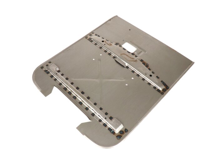 Reparation golvpanel lång -CIF, Premium- Vespa PX (1977-), P80X, PX80E, P125X, PX125E, P150X, PX150E, P200E, PX200E, PX200GS, LML, Star - utan hål för bromspedal