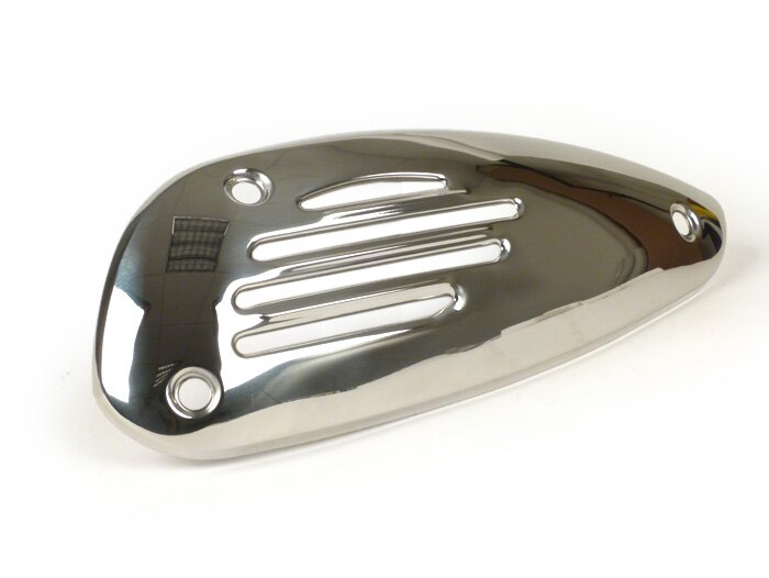 Avgaslock -PIAGGIO, rostfritt stål- Vespa LX 125 (ZAPM44100, ZAPM44300, ZAPM68100, ZAPM68300, ZAPM68303), Vespa LX 150 (ZAPM44200, ZAPM44400, ZAPM68400), Vespa LX 50 (ZAPC38101, ZAPC38104, ZAPC38300, ZAPC38400, ZAPC38700, ZAPC38900), Vespa LXV 125 (ZAPM44