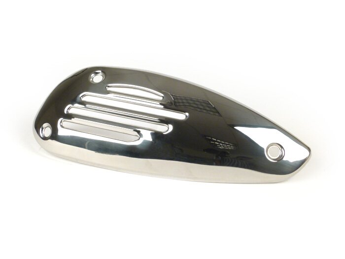 Avgaslock -PIAGGIO, rostfritt stål- Vespa LX 125 (ZAPM44100, ZAPM44300, ZAPM68100, ZAPM68300, ZAPM68303), Vespa LX 150 (ZAPM44200, ZAPM44400, ZAPM68400), Vespa LX 50 (ZAPC38101, ZAPC38104, ZAPC38300, ZAPC38400, ZAPC38700, ZAPC38900), Vespa LXV 125 (ZAPM44
