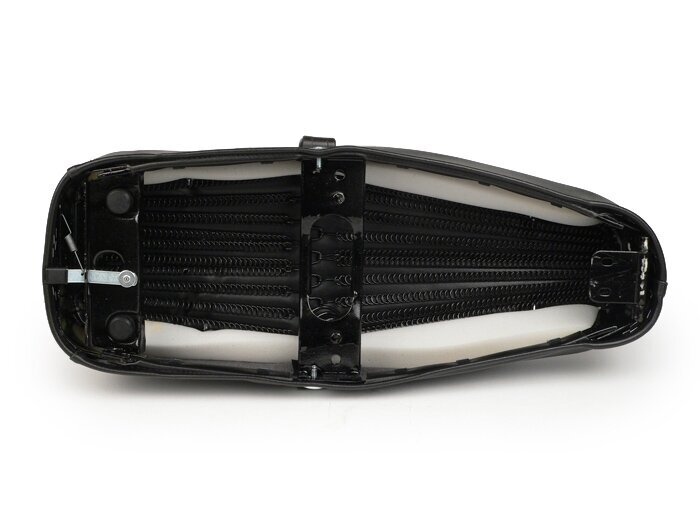Banqueta - CALIDAD OEM - Vespa V50, 90 Racer (V9SS2T), PV125 - sin cerradura, con inscripción Piaggio