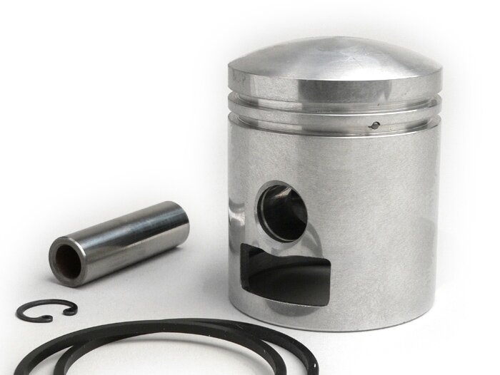 Pistone -GOL- Vespa 150 ccm (2 canali) - GL150 (VLA1T), Sprint150 (VLB1T), Super150 (VBC1T) - 57,4 mm (2M)