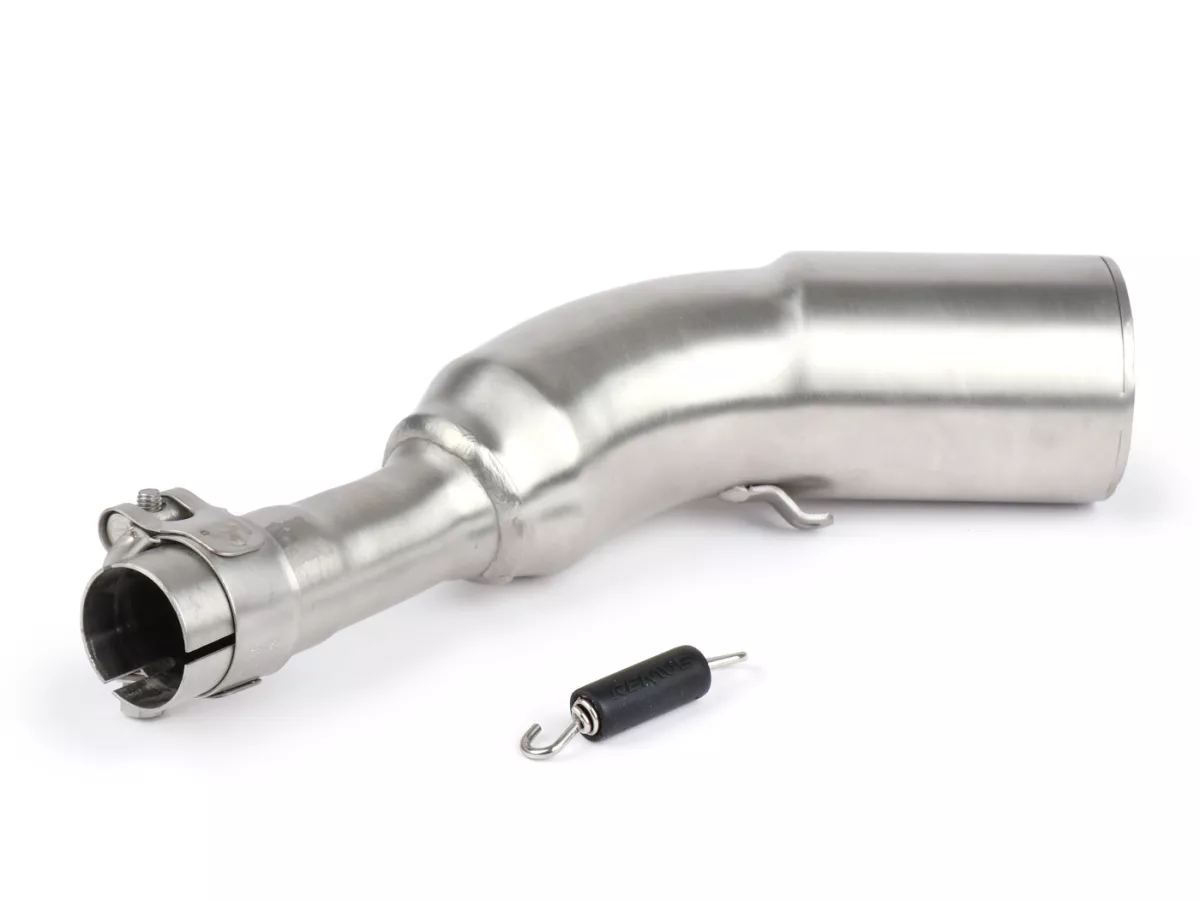 Coude échappement -REMUS Dual Flow avec convertisseur catalytique Euro 4 (MA3C) - Vespa GTS 300 ie Super (2017-), GTV300ie SeiGiorni (2017-)