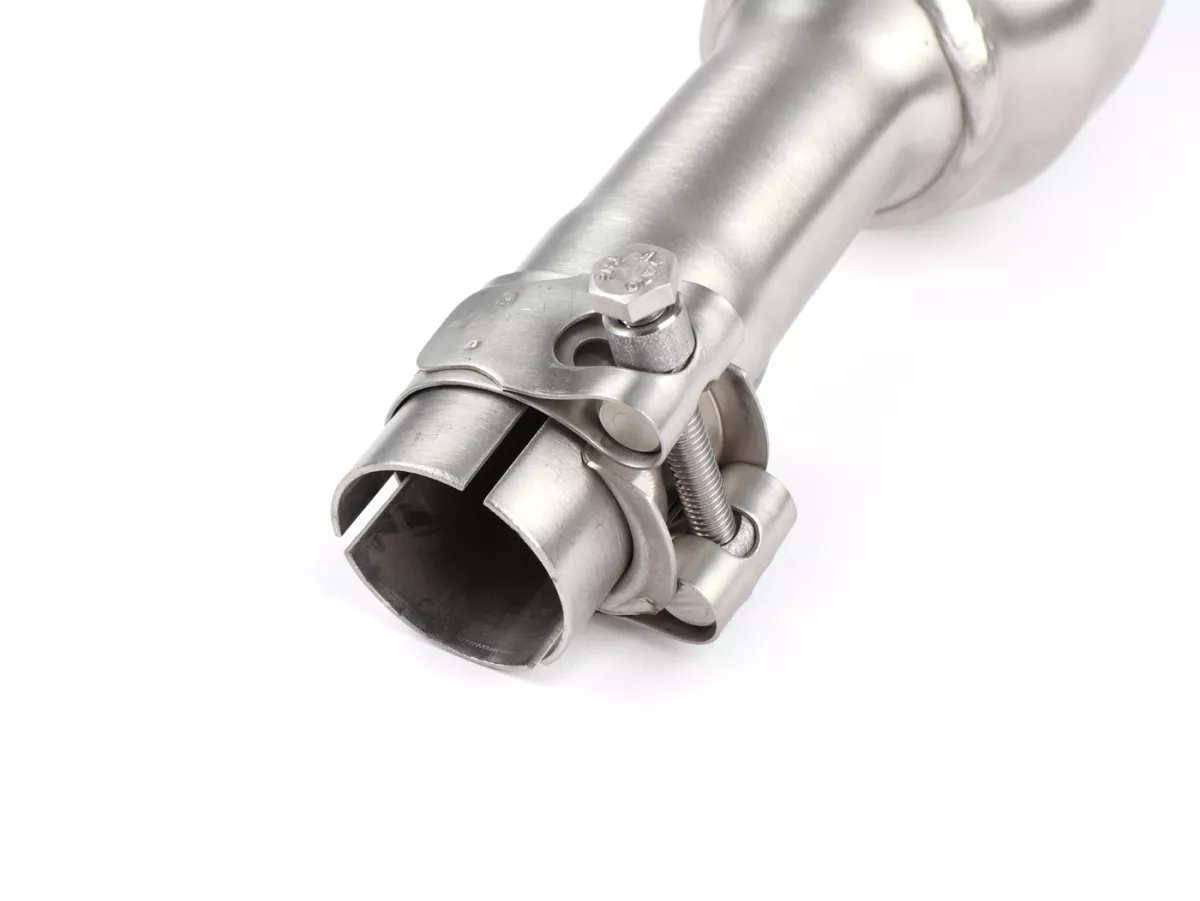 Coude échappement -REMUS Dual Flow avec convertisseur catalytique Euro 4 (MA3C) - Vespa GTS 300 ie Super (2017-), GTV300ie SeiGiorni (2017-)