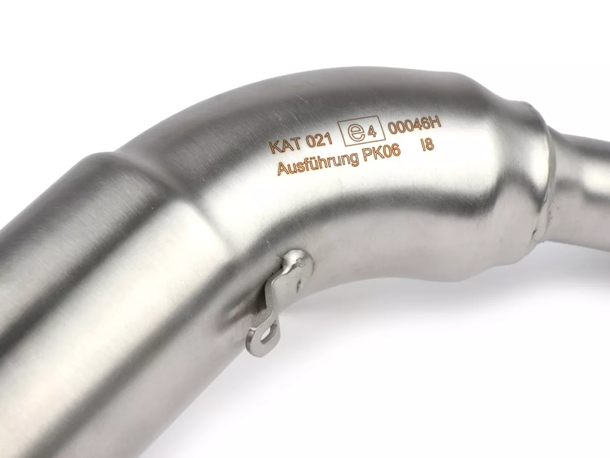 Coude échappement -REMUS Dual Flow avec convertisseur catalytique Euro 4 (MA3C) - Vespa GTS 300 ie Super (2017-), GTV300ie SeiGiorni (2017-)