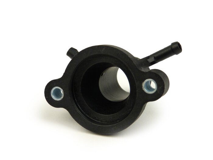Pieza de conexión del tubo flexible del radiador culata -PIAGGIO- Vespa GT L 125 (ZAPM31100, ZAPM31101), Vespa GT L 200 (ZAPM31200), Vespa GTV 125 (ZAPM31301), Piaggio Beverly 125 (ZAPM2810000001001, ZAPM28400), Piaggio Beverly 200 (ZAPM28200), Piaggio Be