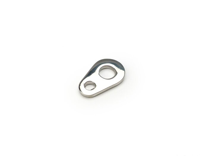 Cover plate for speedometer cable -IMPORT- Vespa PX, T5 125cc - stainless steel