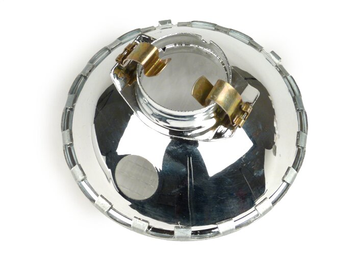 Lampu depan -SIEM, Ø = 105/115mm (kaca/luar) - Vespa Smallframe V50 (stang bundar kecil) - 50N (V5A1T 122877-), 50L (V5A1T), 50R (V5A1T) - Bilux BA20d 25/25W - digunakan untuk konversi ke 125cc (TÜV)