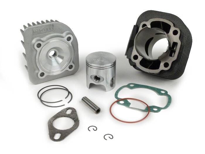Zylinder -STAGE 6 70 ccm Streetrace- CPI Euro 1 - 10mm Kolbenbolzen -
