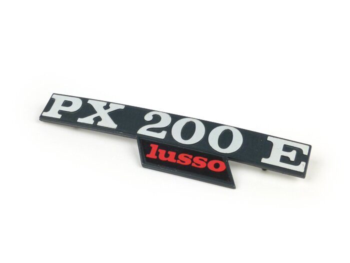Zijklep belettering -OEM KWALITEIT- Vespa PX200 E Lusso- Vespa PX200 (bouwjaar 1984-1997)