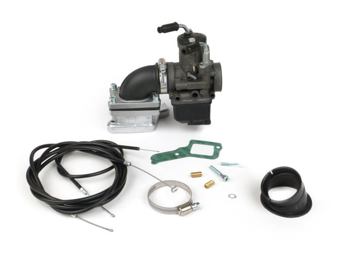Kit carburador -MALOSSI DELLORTO PHBH 30 BD, diafragma X360 V2.0- Vespa PX80, PX125, PX150, Sprint, Vespa Rally180 (VSD1T) - AW=34mm