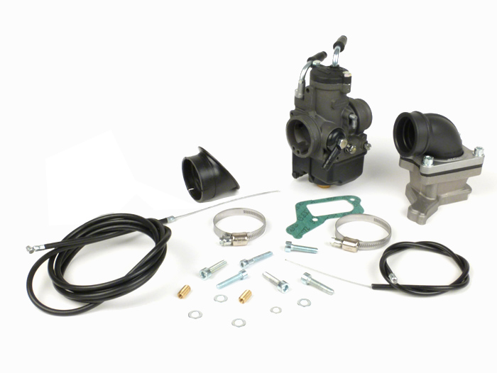Kit carburador -MALOSSI DELLORTO PHBH 30 BD, diafragma X360- Vespa PX200, Cosa 200, Rally200 - AW=34mm