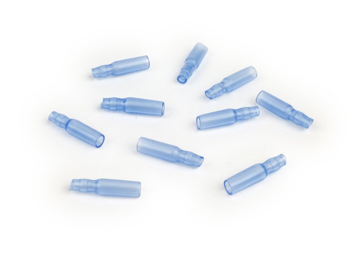 Isolator hose for crimp terminal -bullet socket 4mm Ø=0.5-1.0mm²- 10 pcs