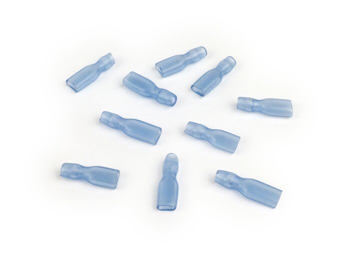 Isolatiehuls voor kabelschoen - platte kabelschoen 4.8mm Ø=0.5-1.0mm²- DIN 46343 - 10st.