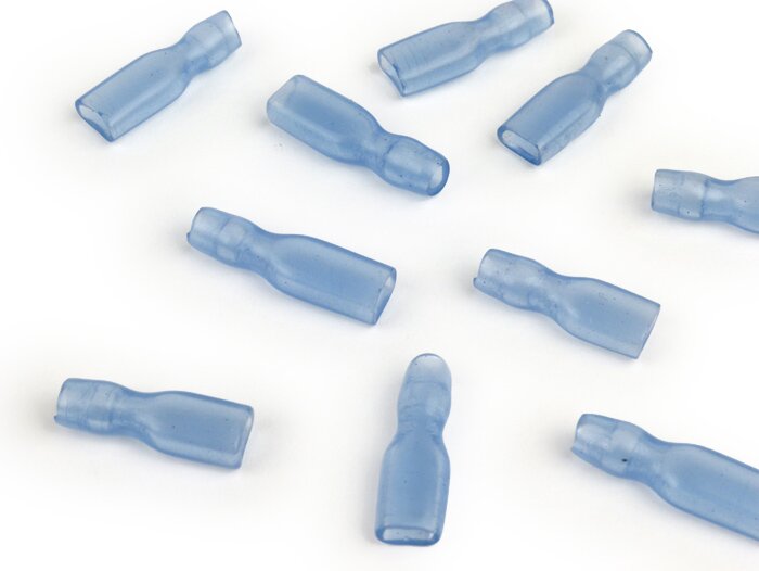 Isolatiehuls voor kabelschoen - platte kabelschoen 4.8mm Ø=0.5-1.0mm²- DIN 46343 - 10st.
