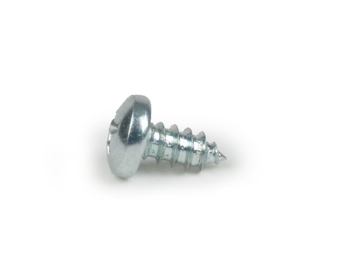 Tapping screw -DIN 7981 4.8x9.5mm (used for sidepanel hooks Vespa PX, T5 125cc)