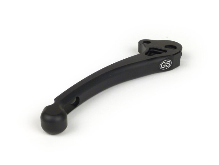 Brake lever -GRAND SPORT CNC-bowden cable- Vespa PX, Rally180 (VSD1T), Rally200 (VSE1T), Sprint, V50, PV125, ET3 - matt black
