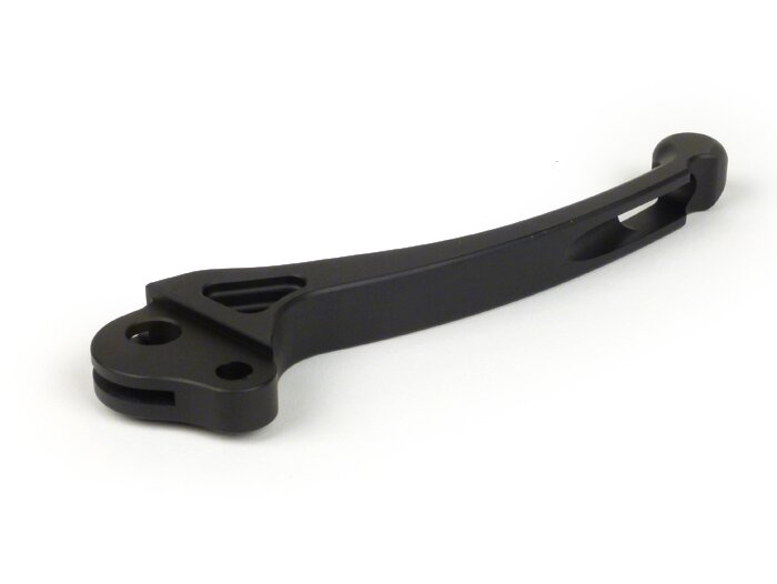 Brake lever -GRAND SPORT CNC-bowden cable- Vespa PX, Rally180 (VSD1T), Rally200 (VSE1T), Sprint, V50, PV125, ET3 - matt black