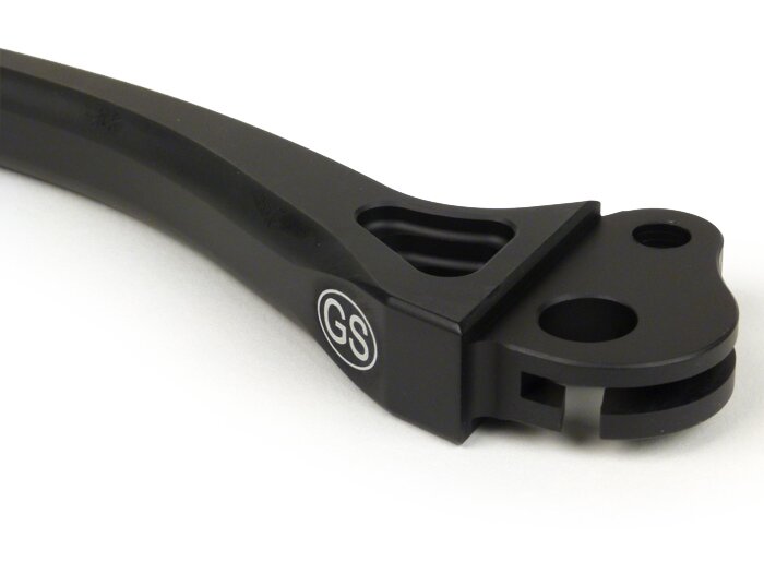 Brake lever -GRAND SPORT CNC-bowden cable- Vespa PX, Rally180 (VSD1T), Rally200 (VSE1T), Sprint, V50, PV125, ET3 - matt black