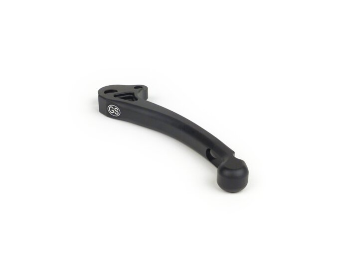 Clutch lever -GRAND SPORT CNC-bowden cable- Vespa PX, Rally180 (VSD1T), Rally200 (VSE1T), Sprint, V50, PV125, ET3 - black matt