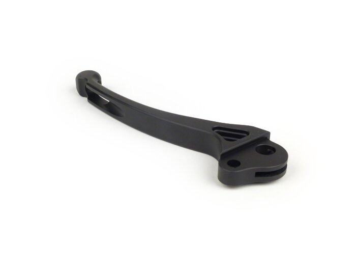 Clutch lever -GRAND SPORT CNC-bowden cable- Vespa PX, Rally180 (VSD1T), Rally200 (VSE1T), Sprint, V50, PV125, ET3 - black matt