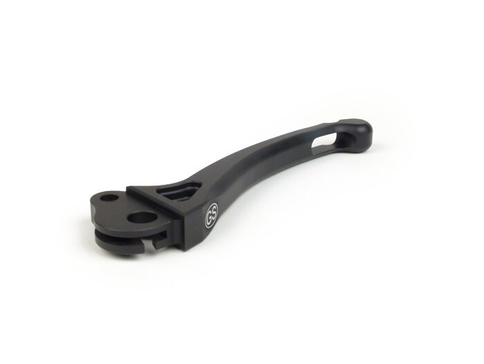 Clutch lever -GRAND SPORT CNC-bowden cable- Vespa PX, Rally180 (VSD1T), Rally200 (VSE1T), Sprint, V50, PV125, ET3 - black matt