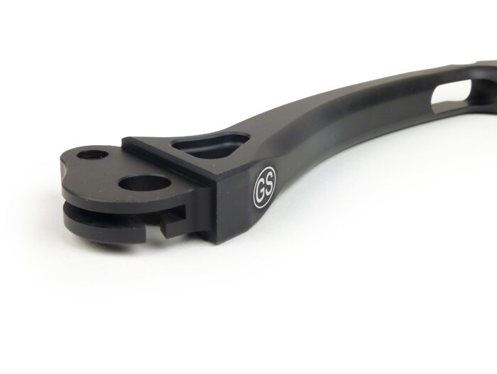 Clutch lever -GRAND SPORT CNC-bowden cable- Vespa PX, Rally180 (VSD1T), Rally200 (VSE1T), Sprint, V50, PV125, ET3 - black matt