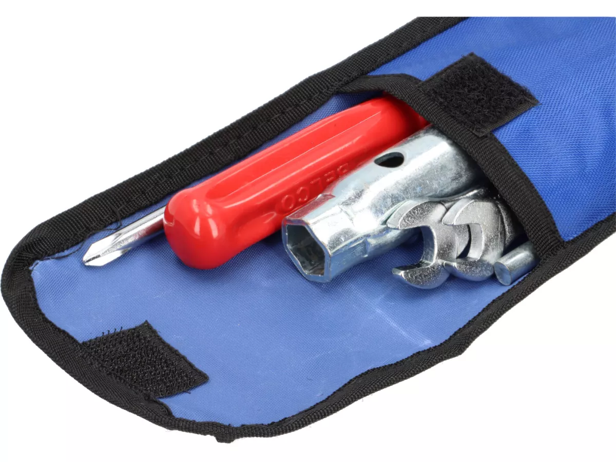 Outillage de bord avec trousse à outils (nylon) -QUALITÉ OEM- 4 pièces - Vespa classique