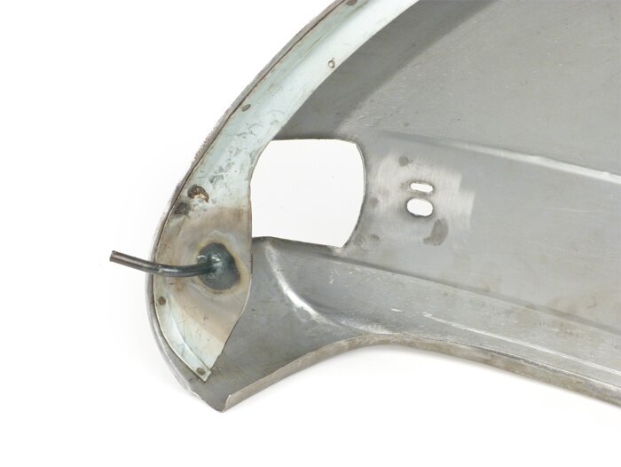 Side panel lhs -OEM QUALITY- Vespa PX80, PX125, PX150, PX200, T5 125cc (models with indicators) - internal fastener