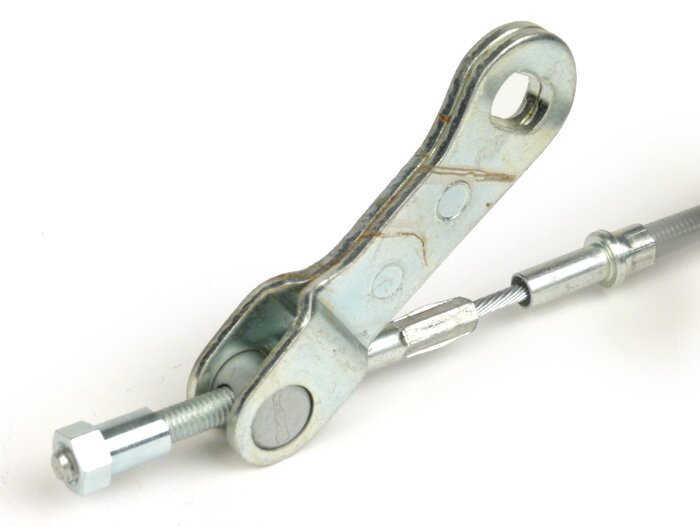 Remkabelset -VESPA T5 125cc conversie, Ø=2.9mm met oogje- Vespa PX80, PX125, PX150, PX200