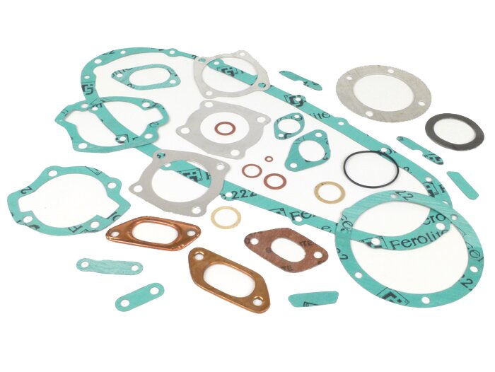Motor pakkingset -IMPORT- Lambretta LI, LIS, SX, TV (serie 2-3), DL, GP - 29 onderdelen