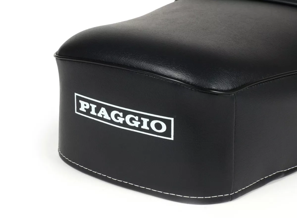 Zadel -SELLERIA TREZZI- Vespa Rally180 (VSD1T), Rally200 (VSE1T) - met Piaggio opschrift