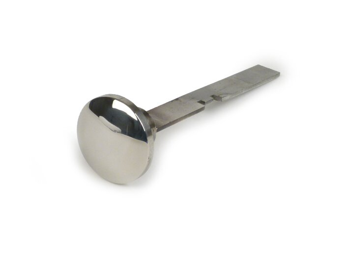 Tirette starter au châssis -IMPORT- Vespa V50, V90, PV125, ET3 - inox