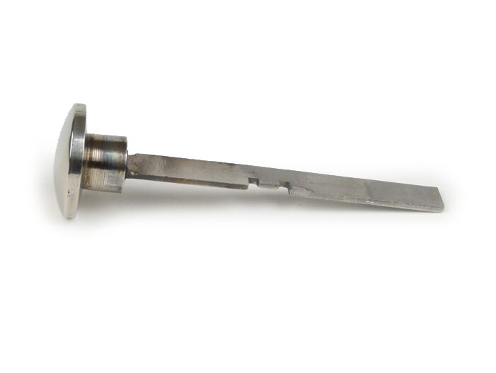 Tirette starter au châssis -IMPORT- Vespa V50, V90, PV125, ET3 - inox