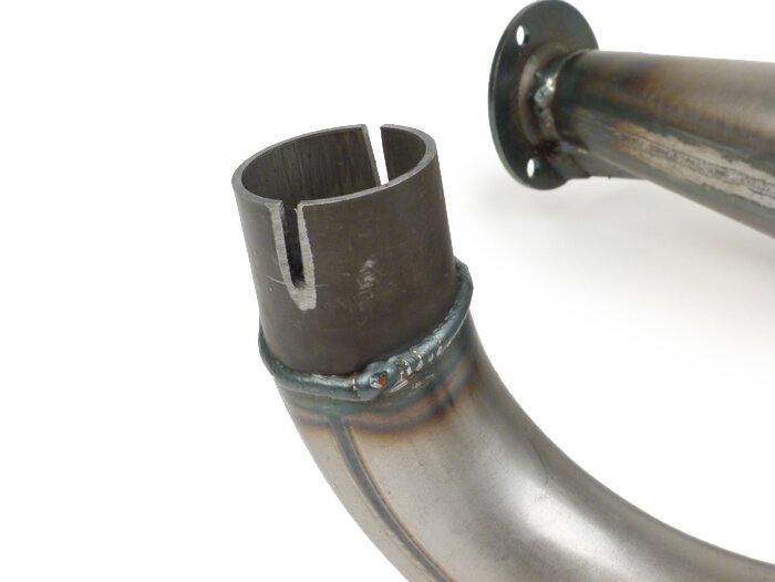 Escape (sólo cuerpo sin silenciador) -PM TUNING PM24 Evolution- Vespa PX80, PX125, PX150, TS, Sprint, Sprint Veloce, GT, GTR, Super, GL, VNA, VNB, VBA, VBB - sin pintar
