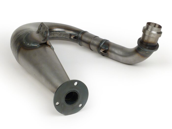Knalpot (hanya bodi tanpa peredam suara) -PM TUNING PM19 Evolution - Vespa T5 125cc - tidak dicat
