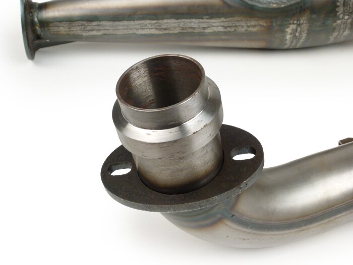 Knalpot (hanya bodi tanpa peredam suara) -PM TUNING PM19 Evolution - Vespa T5 125cc - tidak dicat