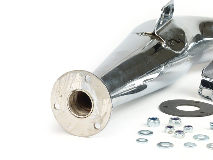 Escape (sólo cuerpo sin silenciador) -PM TUNING PM19 Evolution- Vespa T5 125cc - Cromo