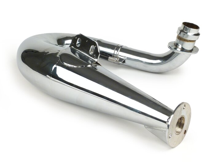 Escape (sólo cuerpo sin silenciador) -PM TUNING PM19 Evolution- Vespa T5 125cc - Cromo