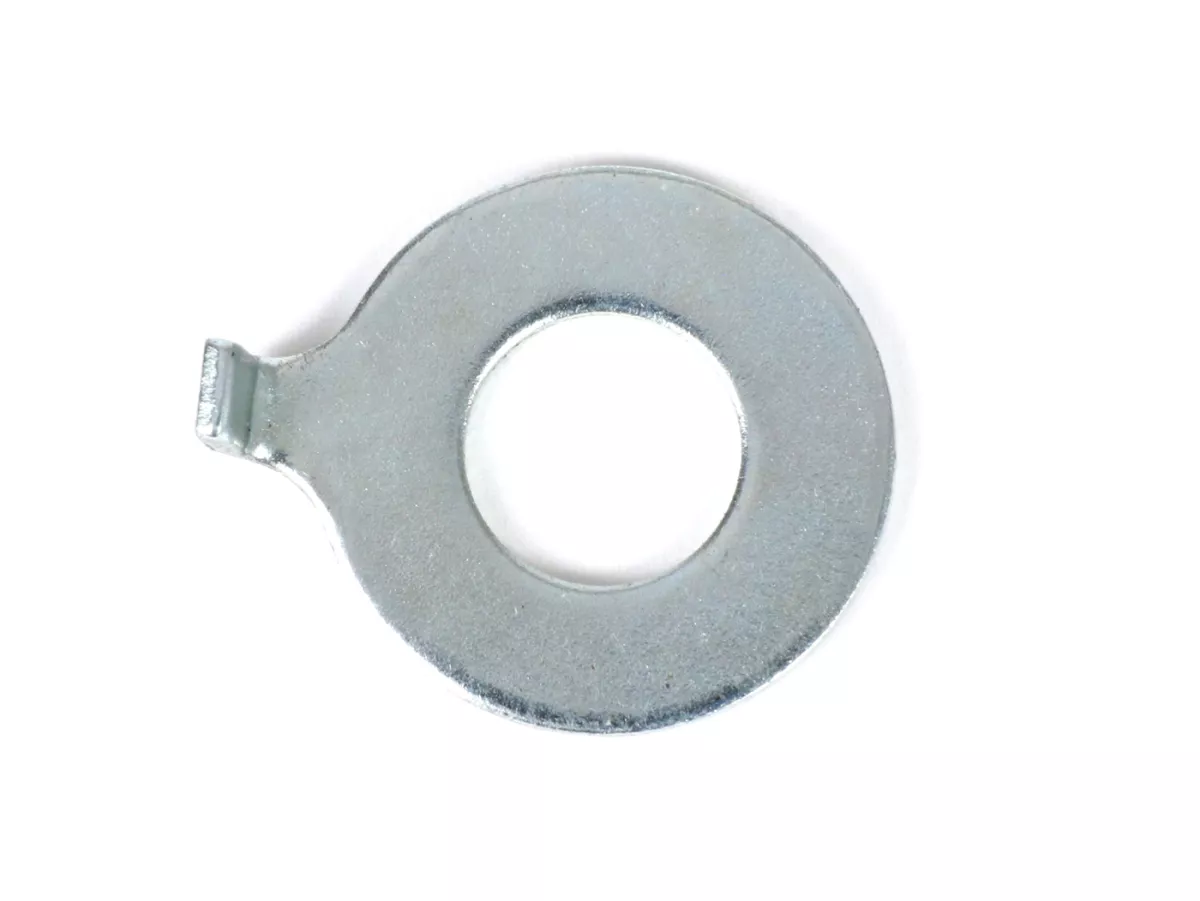 Arandela de seguridad para el perno de pivote del basculante -CALIDAD OEM- Vespa Rally180 (VSD1T), Rally200 (VSE1T), Sprint150 (VLB1T), TS125 (VNL3T), GTR125 (VNL2T), GT125 (VNL2T), Super, VNB5T (a partir de 026921) hasta VNB6T, VBB2T (a partir de 212456)