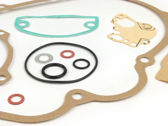 Engine gasket set -PIAGGIO- Vespa Sprint (2 transfer ports) - GT125 (VNL2T), GTR125 (VNL2T -138956), Super125 (VNC1T), Super 150 (VBC1T -328127), GL150 (VLA1T), Sprint150 (VLB1T -012665), GT, Super