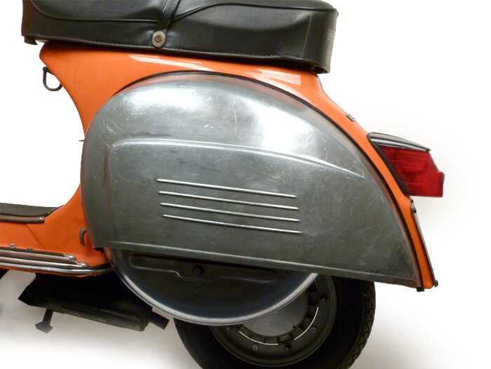 Set penutup samping -KUALITAS PREMIUM- Vespa Rally, TS - logam, dicetak