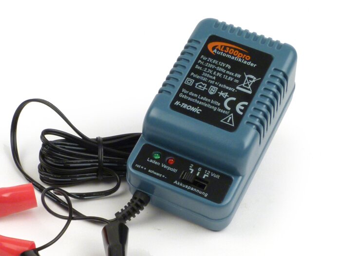 Pengisi daya baterai -H-TRONIC AL 300Pro- 2V, 6V, 12V