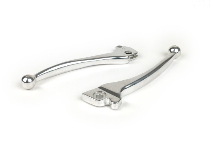 Hendelset -OEM KWALITEIT- Vespa PX (vanaf 1998, met Grimeca rempomp) - Zilver