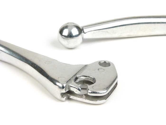 Hendelset -OEM KWALITEIT- Vespa PX (vanaf 1998, met Grimeca rempomp) - Zilver