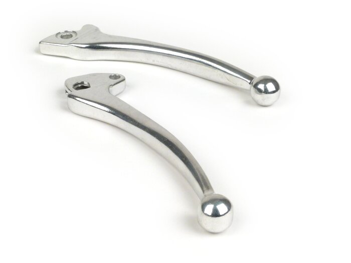 Hendelset -OEM KWALITEIT- Vespa PX (vanaf 1998, met Grimeca rempomp) - Zilver