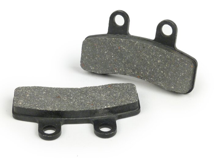 Bromsbelägg -101 OCTANE 58,3x32,5mm- Rex (Jinan Qingqi, sink) RS-460 (2-kolvs bromsok)